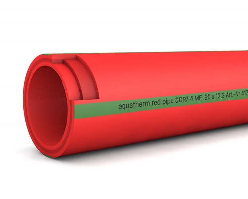 Труба Aquatherm Firestop Red pipe Труба Aquatherm Firestop Red pipe