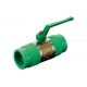 Кран шаровый Aquatherm Fusiotherm green pipe