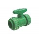Кран шаровый PP Aquatherm Fusiotherm green pipe