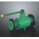 Кран шаровый PP фланцевый Aquatherm Fusiotherm green pipe