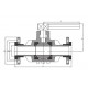 Кран шаровый PP фланцевый Aquatherm Fusiotherm green pipe