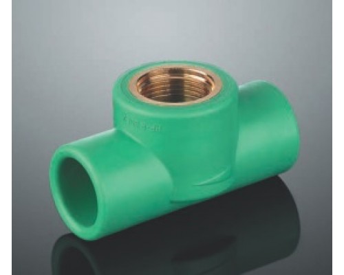 Тройник Aquatherm Fusiotherm green pipe с внутренней резьбой