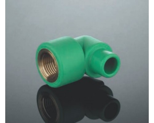 Угольник-переходник Aquatherm Fusiotherm green pipe вн./нар. с внутренней резьбой Угольник-переходник Aquatherm Fusiotherm green pipe вн./нар. с внутренней резьбой