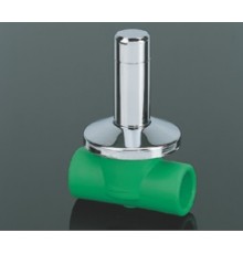 Вентиль под штукатурку Aquatherm Fusiotherm green pipe длинный