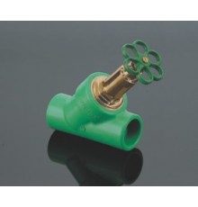 Вентиль Aquatherm Fusiotherm green pipe косой